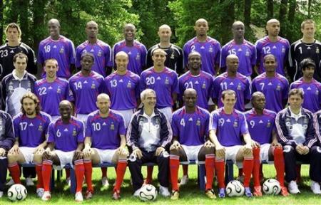 selection de la france du mondial2006